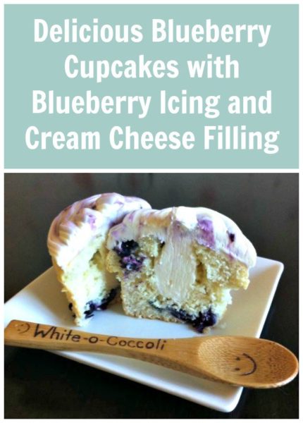 Blueberry Cream Cheese Cupcakes Blueberry Cream Cheese Cupcakes