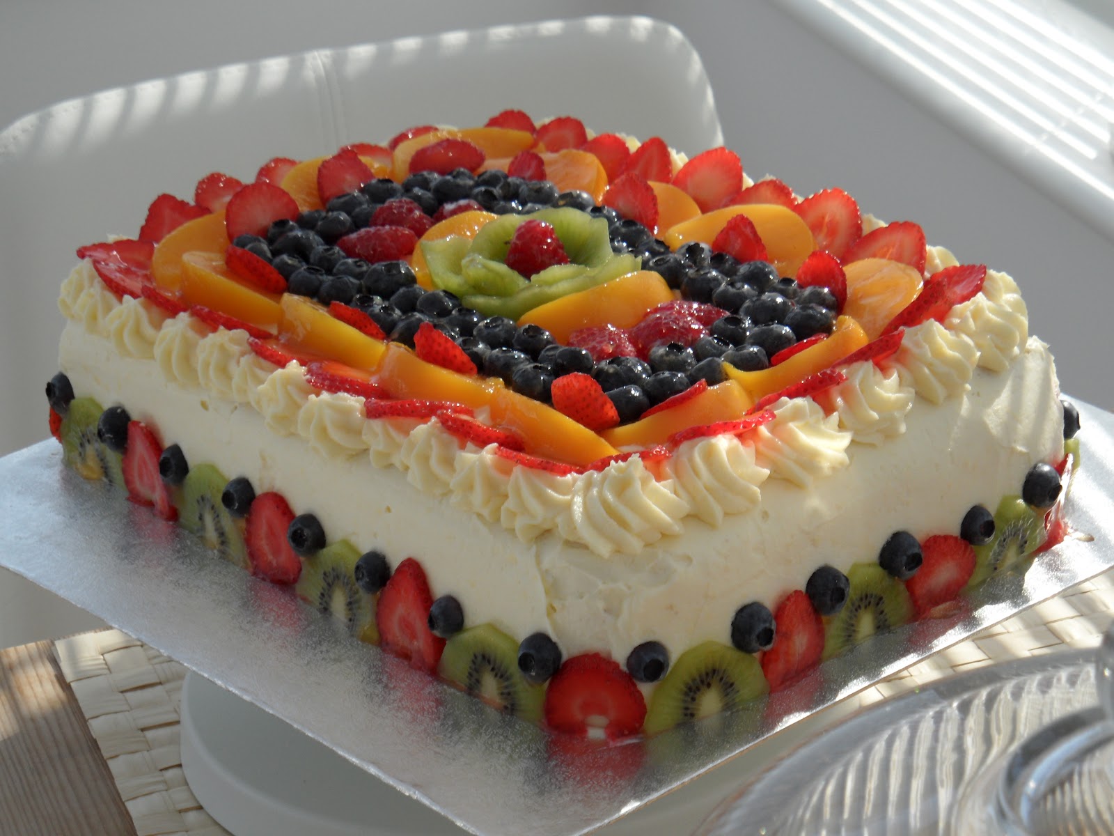 Cake with Fruit