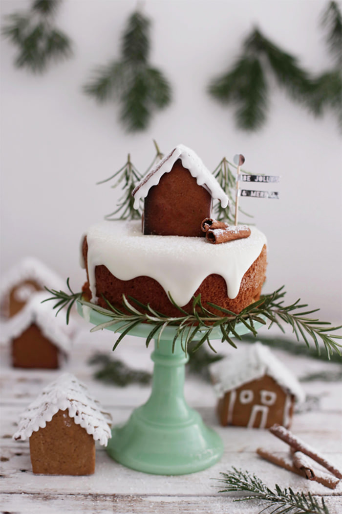 Christmas Gingerbread House Cake Christmas Gingerbread House Cake
