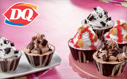 Dairy Queen Ice Cream Cupcake