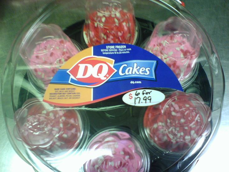 Dairy Queen Valentine Ice Cream Cakes