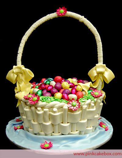Easter Basket Cake Easter Basket Cake