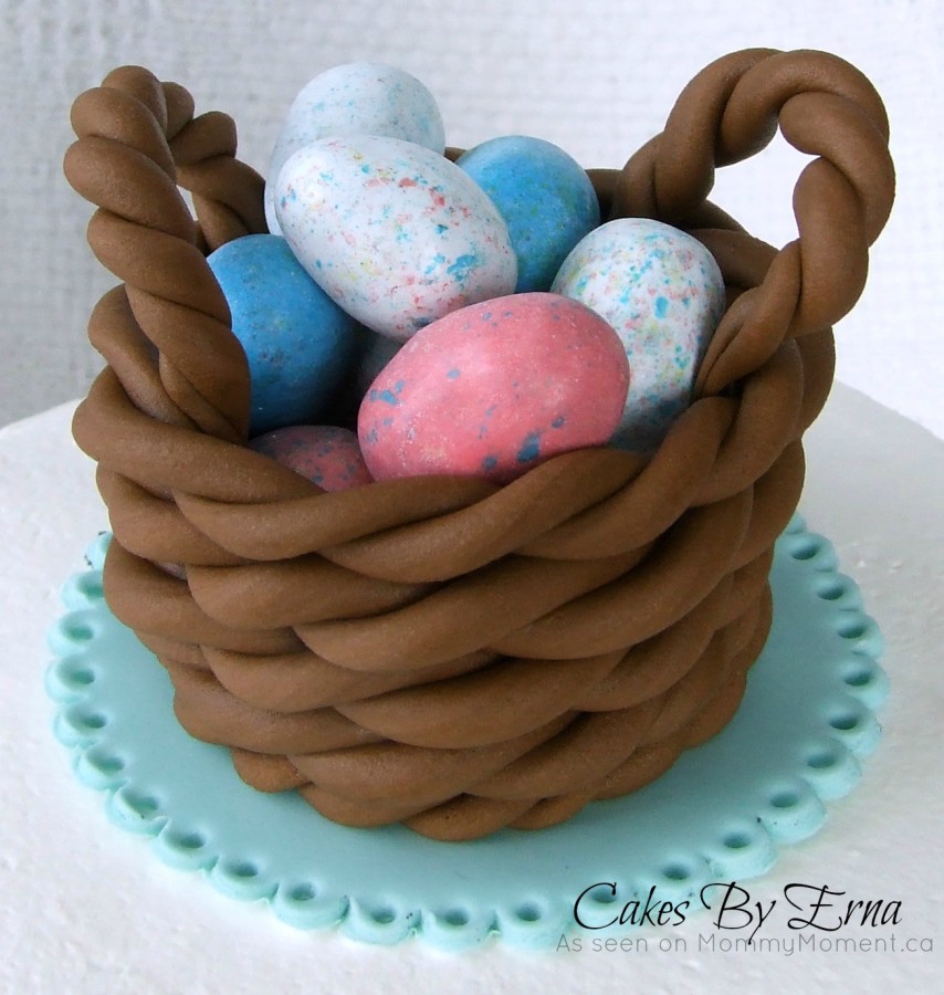Easter Egg Basket Cake Easter Egg Basket Cake