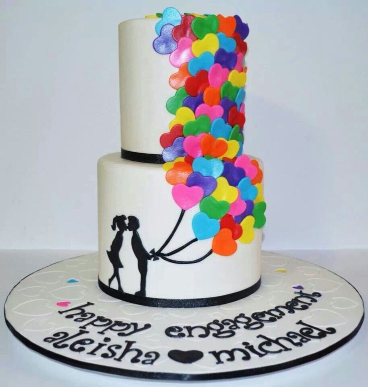 Engagement Party Cake