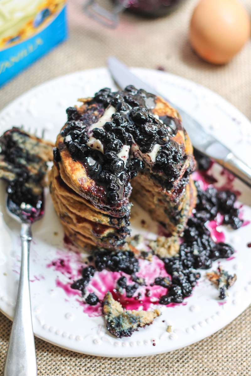 Fluffy Blueberry Pancakes Paleo Fluffy Blueberry Pancakes Paleo