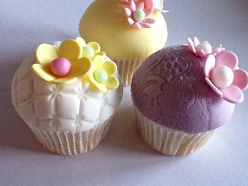 Fondant Cupcakes Fondant Cupcakes
