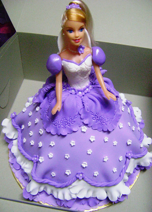 Fondant Doll Cake Fondant Doll Cake