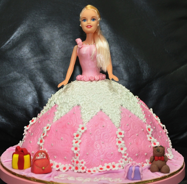 Fondant Doll Cake Fondant Doll Cake