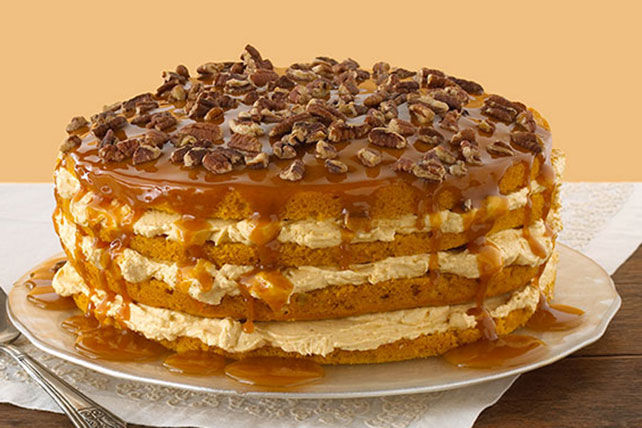 Four-Layer Pumpkin Cake Four-Layer Pumpkin Cake