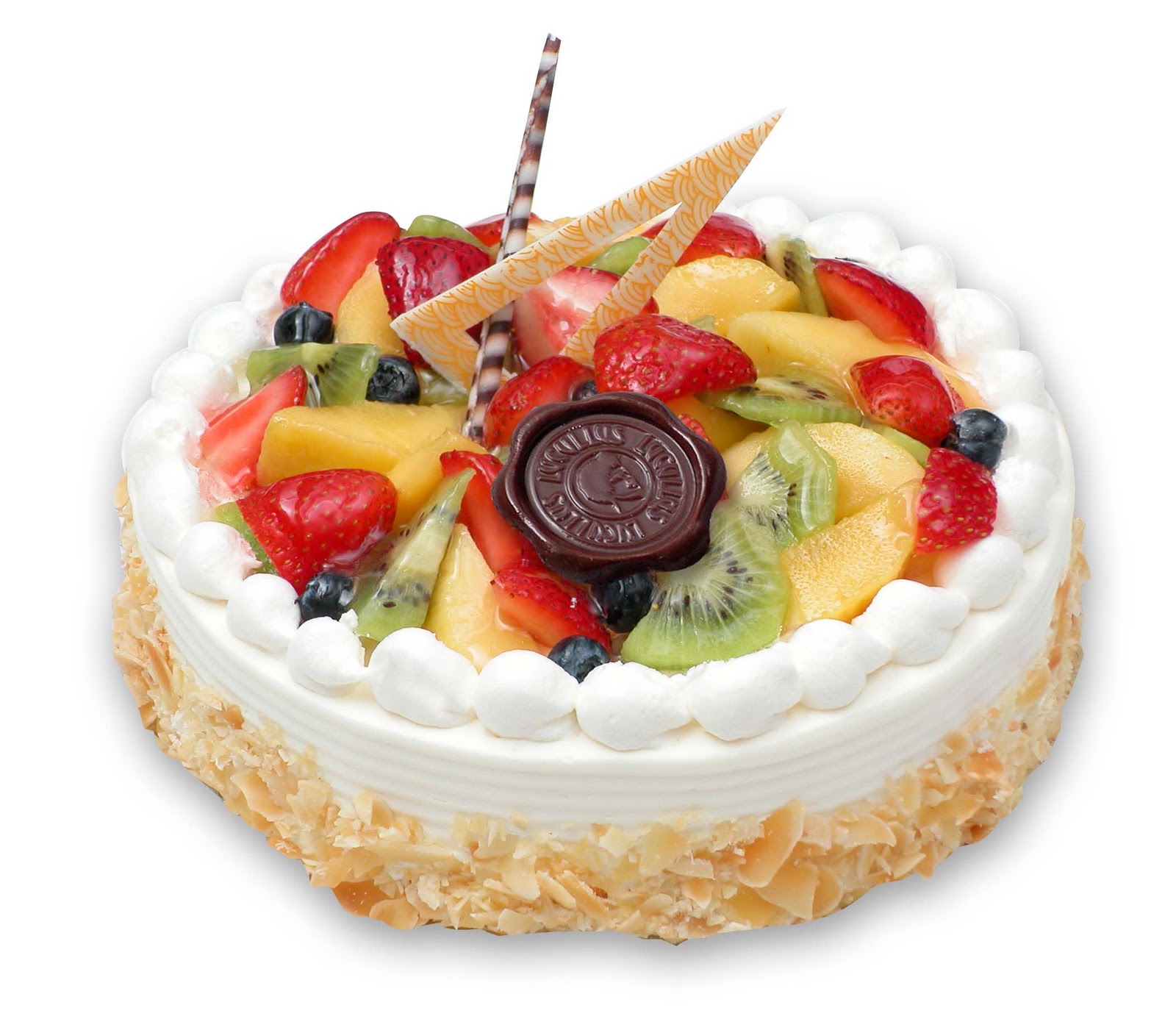 Fresh Fruit Cake Recipe