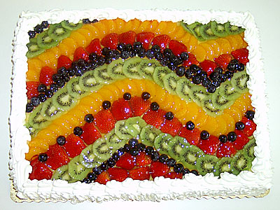 Fresh Fruit Sheet Cake Fresh Fruit Sheet Cake