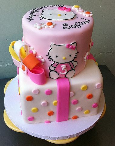 Hello Kitty Birthday Cake Hello Kitty Birthday Cake
