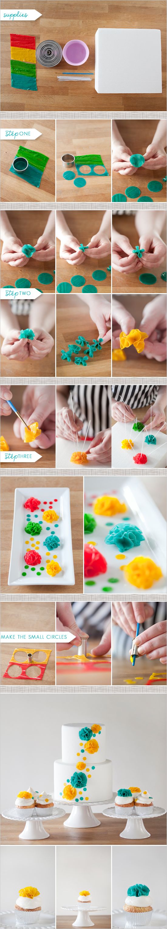 Make Cake Flowers Make Cake Flowers