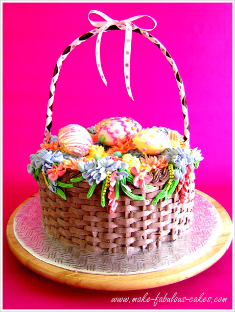 Make Easter Basket Cake Make Easter Basket Cake
