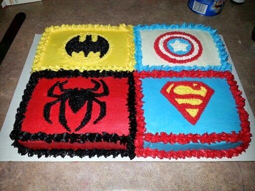 Marvel Super Hero Sheet Cake Ideas Marvel Super Hero Sheet Cake Ideas