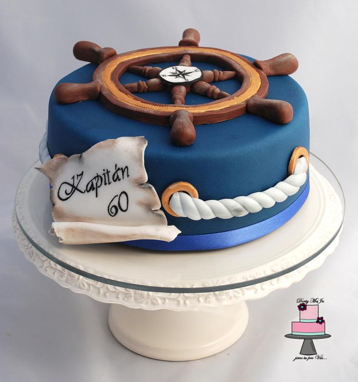 Nautical Birthday Cake