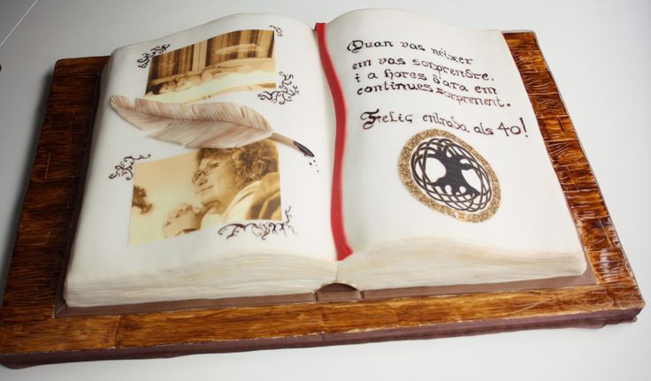 Open Book Cake Open Book Cake