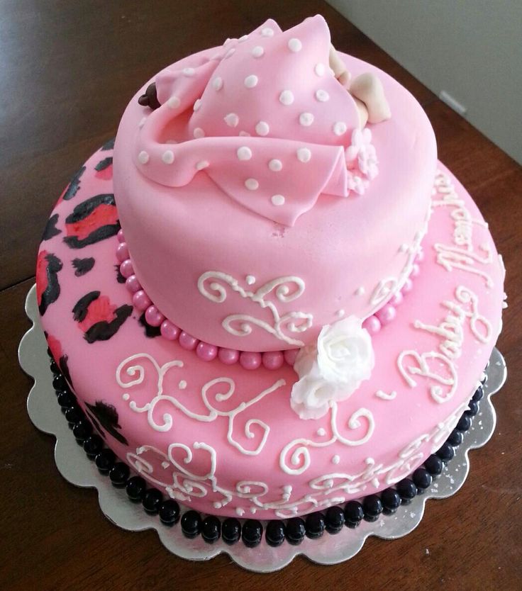 Pinterest Girl Baby Shower Cakes