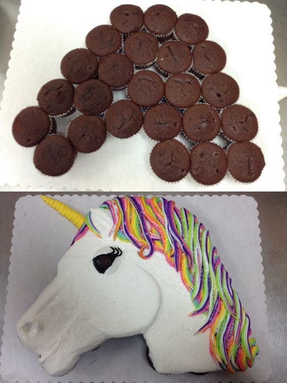 Unicorn Cupcake Cake Unicorn Cupcake Cake