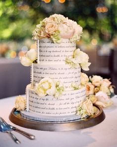 Wedding Vow Renewal Cake Wedding Vow Renewal Cake