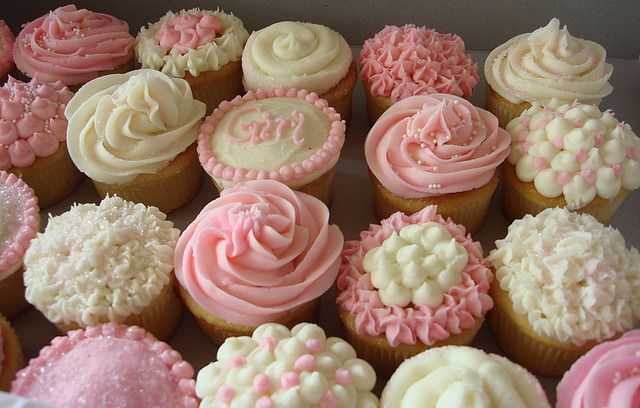 Baby Girl Cupcakes Baby Girl Cupcakes