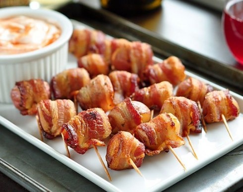 Bacon Wrapped Potato Bites Bacon Wrapped Potato Bites