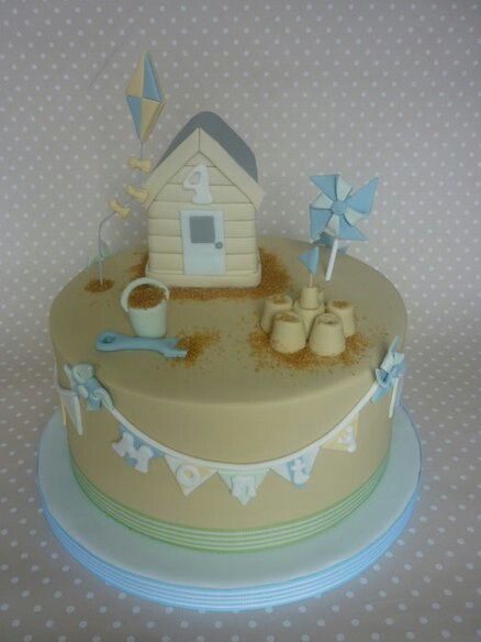 Beach Hut Birthday Cake Beach Hut Birthday Cake
