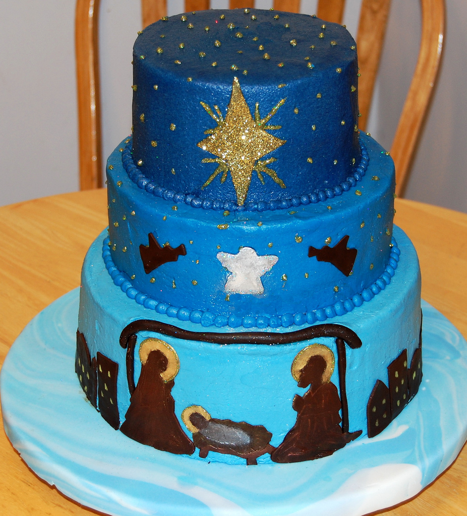 Christmas Nativity Cake Christmas Nativity Cake