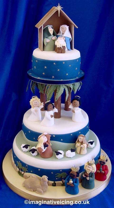 Christmas Nativity Cake Christmas Nativity Cake