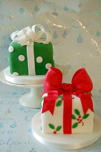 Christmas Present Cake Christmas Present Cake