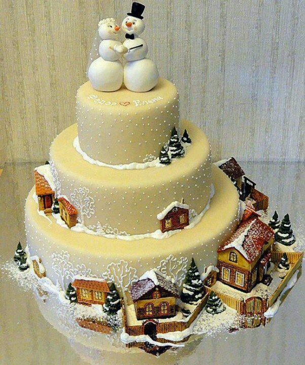 6 Photos of Stunning Christmas Cakes 6 Photos of Stunning Christmas Cakes