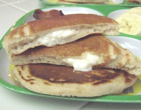 Cream Cheese Filled Pancakes Cream Cheese Filled Pancakes