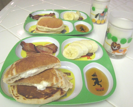 Cream Cheese Filled Pancakes Cream Cheese Filled Pancakes