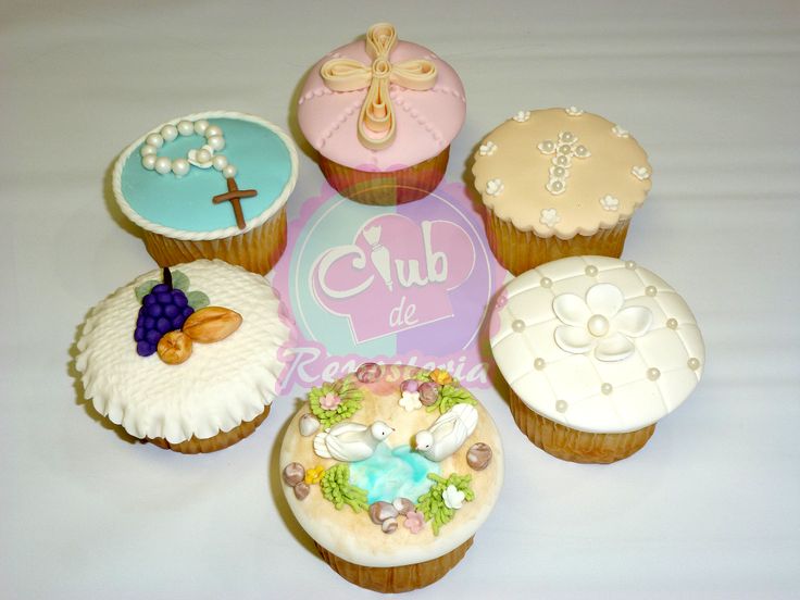 Cupcakes Para Primera Comunion Cupcakes Para Primera Comunion