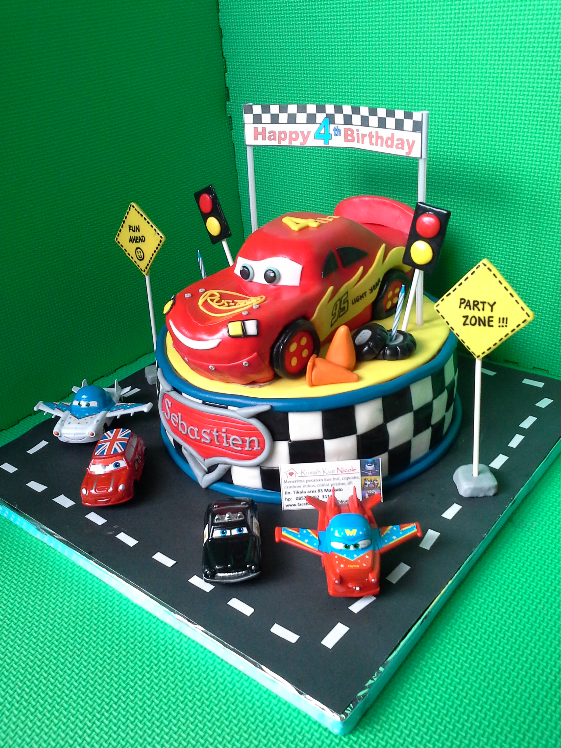 Disney Cars Birthday Cake Disney Cars Birthday Cake