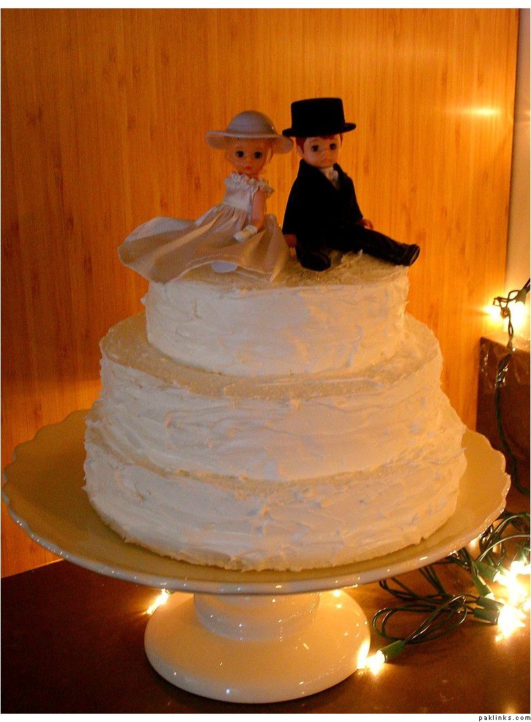 DIY Fake Wedding Cake