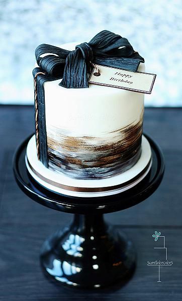 13 black elegant birthday
