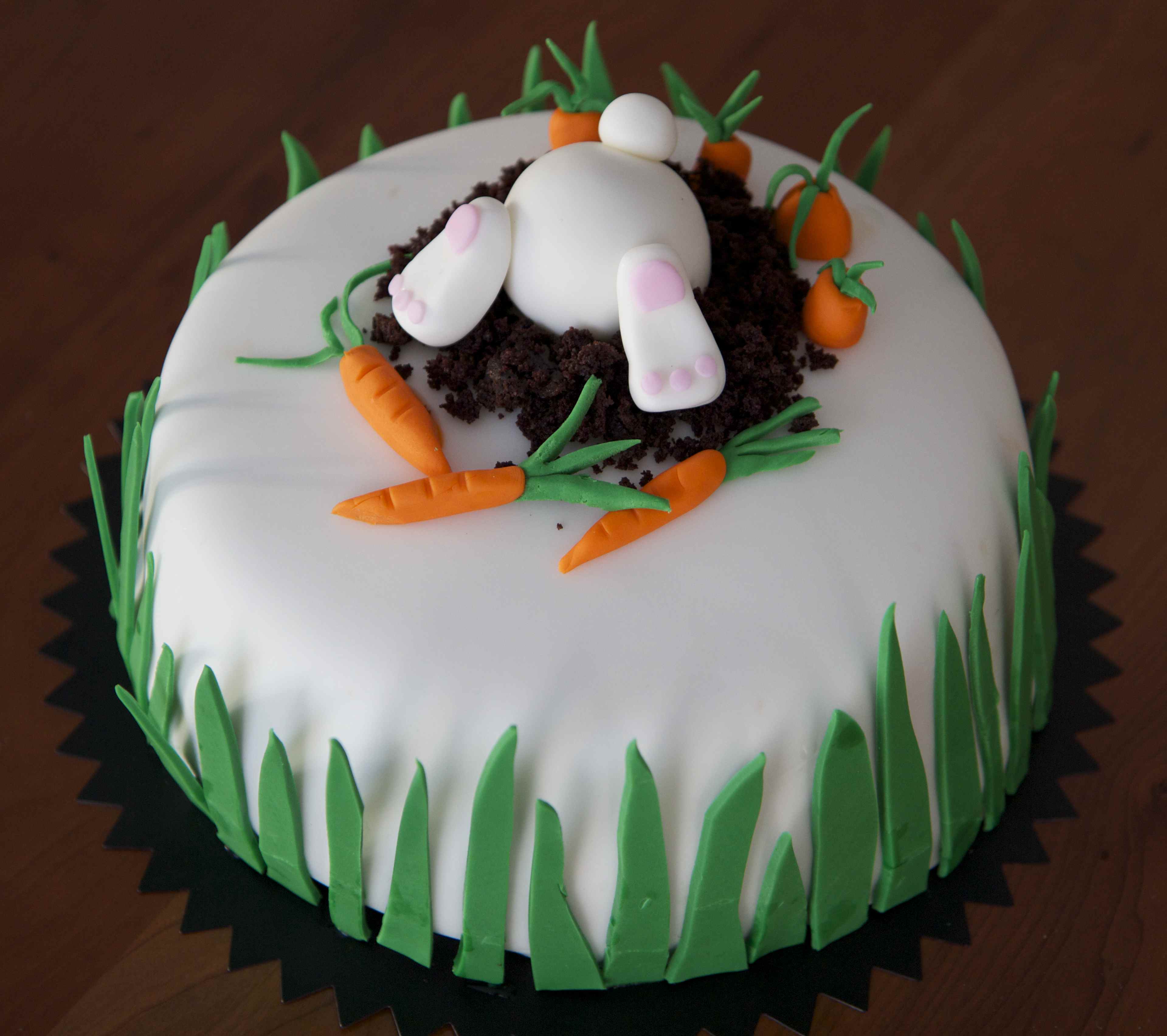 13 Photos of Fondant Easter Cakes 13 Photos of Fondant Easter Cakes