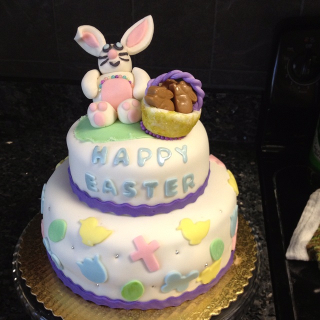 Fondant Easter Cake Lynnette Martin Hornback Fondant Easter Cake Lynnette Martin Hornback
