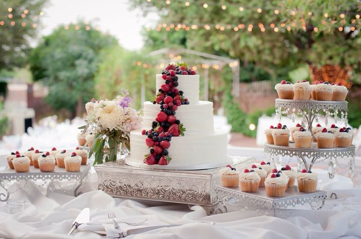 Fruit Wedding Cake