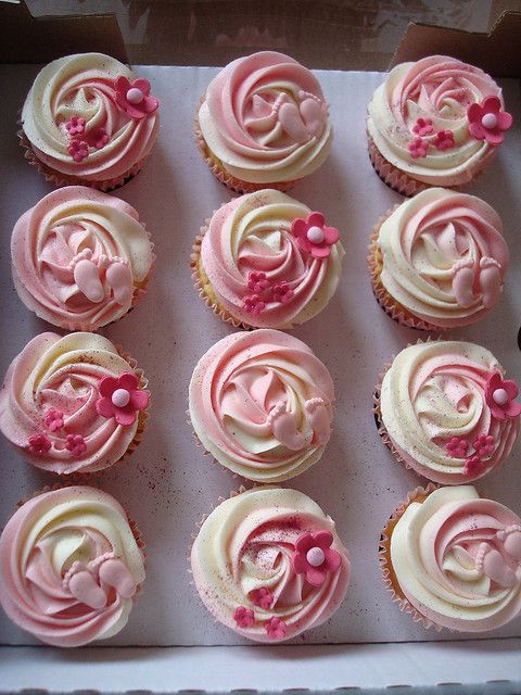Girl Baby Shower Cupcake Cake Ideas Girl Baby Shower Cupcake Cake Ideas
