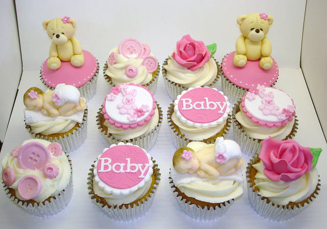 Girl Baby Shower Cupcake Recipes