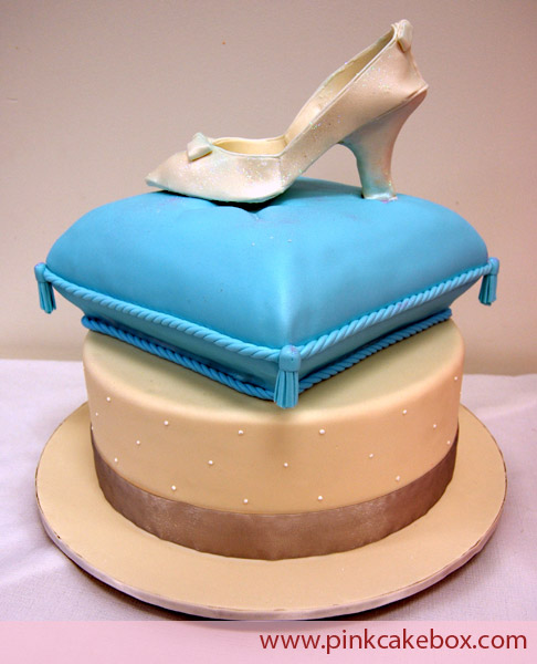 Glass Slipper Wedding Cake Glass Slipper Wedding Cake