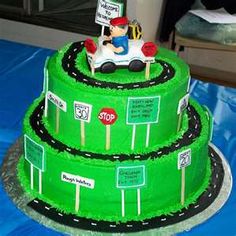 Golf Retirement Cake Golf Retirement Cake