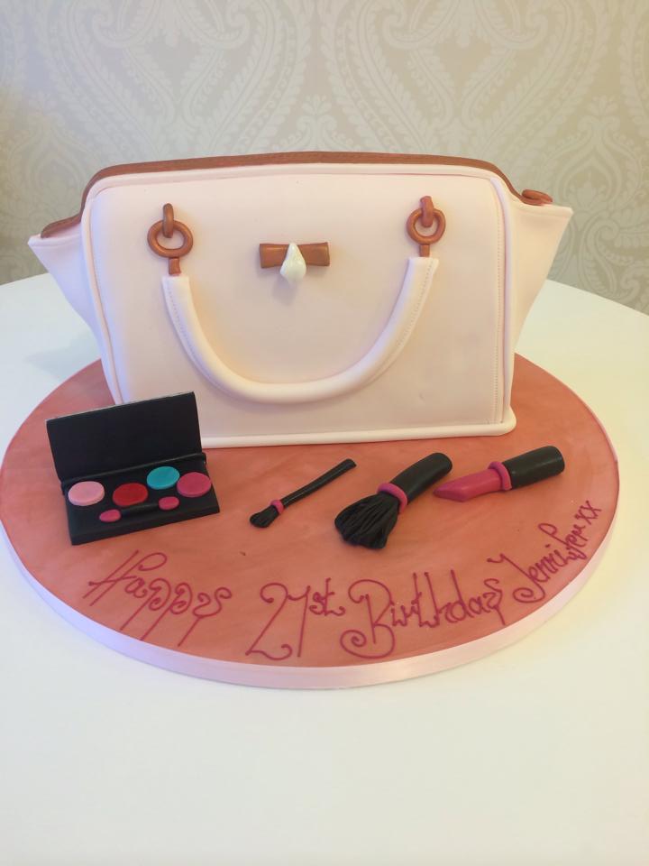 Handbag and Makeup Cake Handbag and Makeup Cake