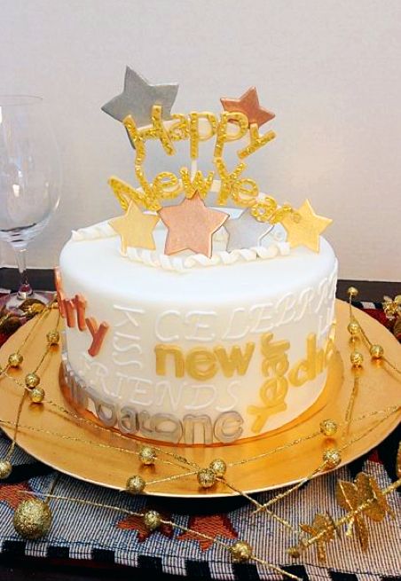 Happy New Year Cake Happy New Year Cake