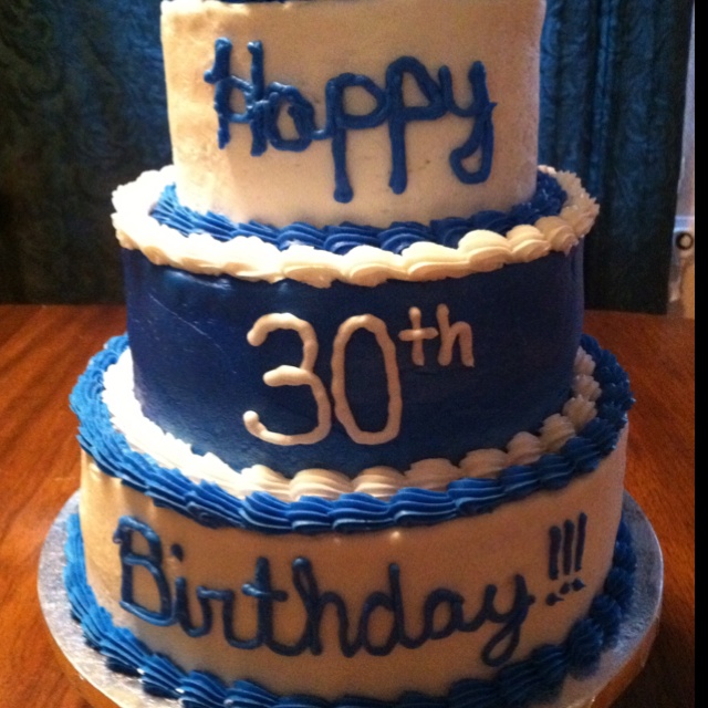 Husbands 30th Birthday Cake