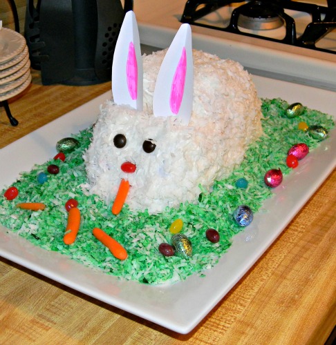 Make Easter Bunny Cake Make Easter Bunny Cake