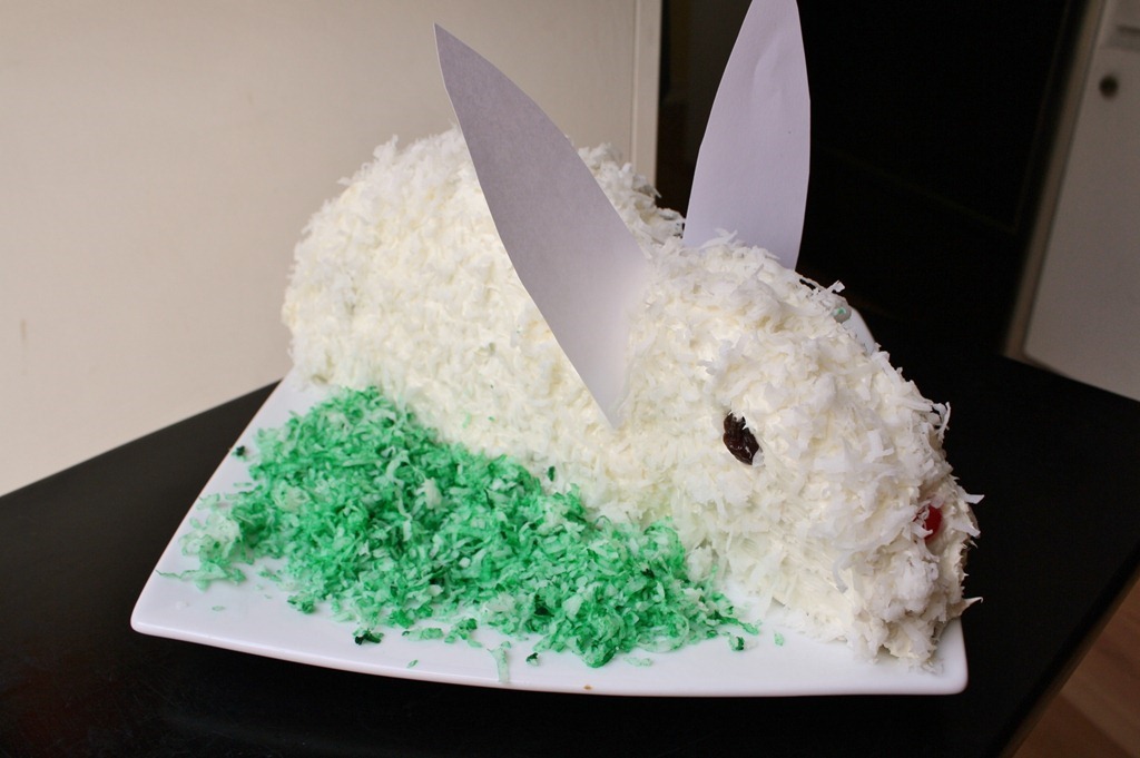 Make Easter Bunny Cake Make Easter Bunny Cake