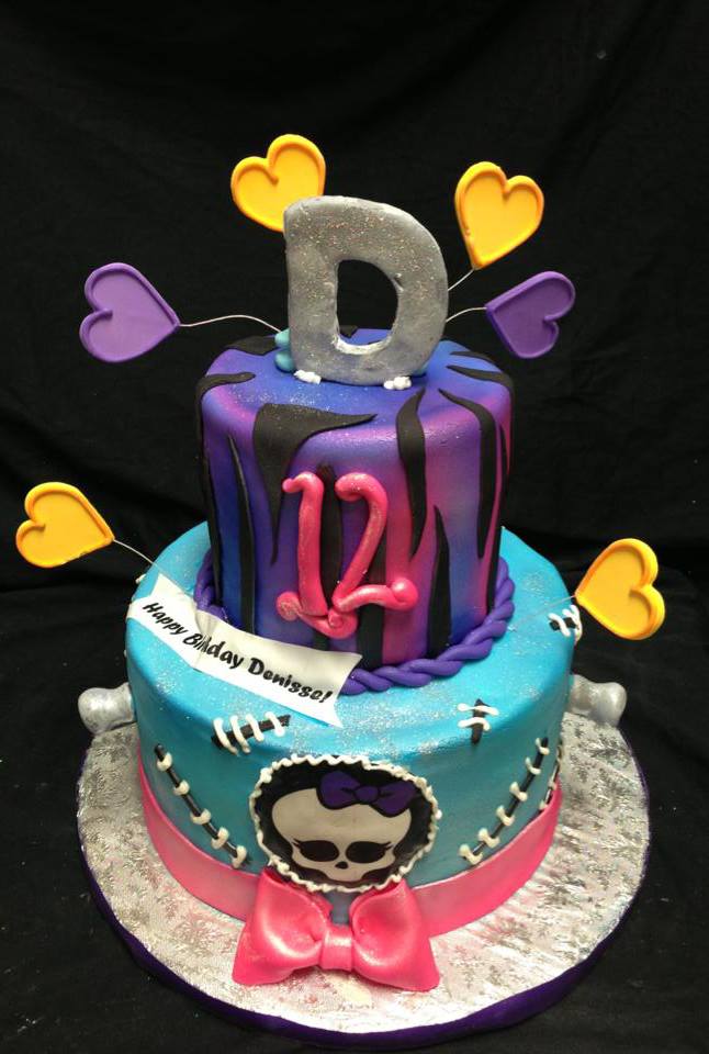 Monster High Birthday Cake Monster High Birthday Cake